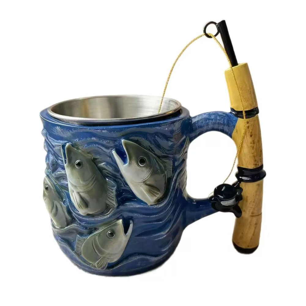 Wine Beer Coffee - Resin Coffee Mug Cold Hot Beverage