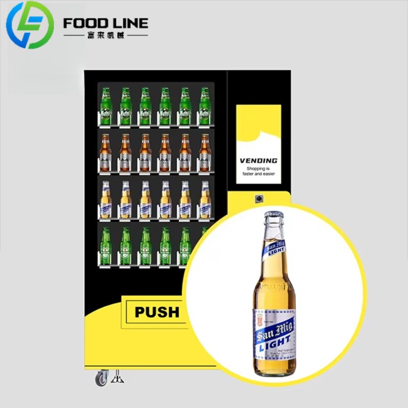 Custom Cold Beer Vending Machi - đánh giá và giá Wine To Beer Alcohol
