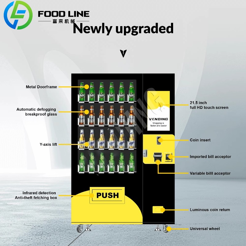 Custom Cold Beer Vending Machi - đánh giá và giá Wine To Beer Alcohol