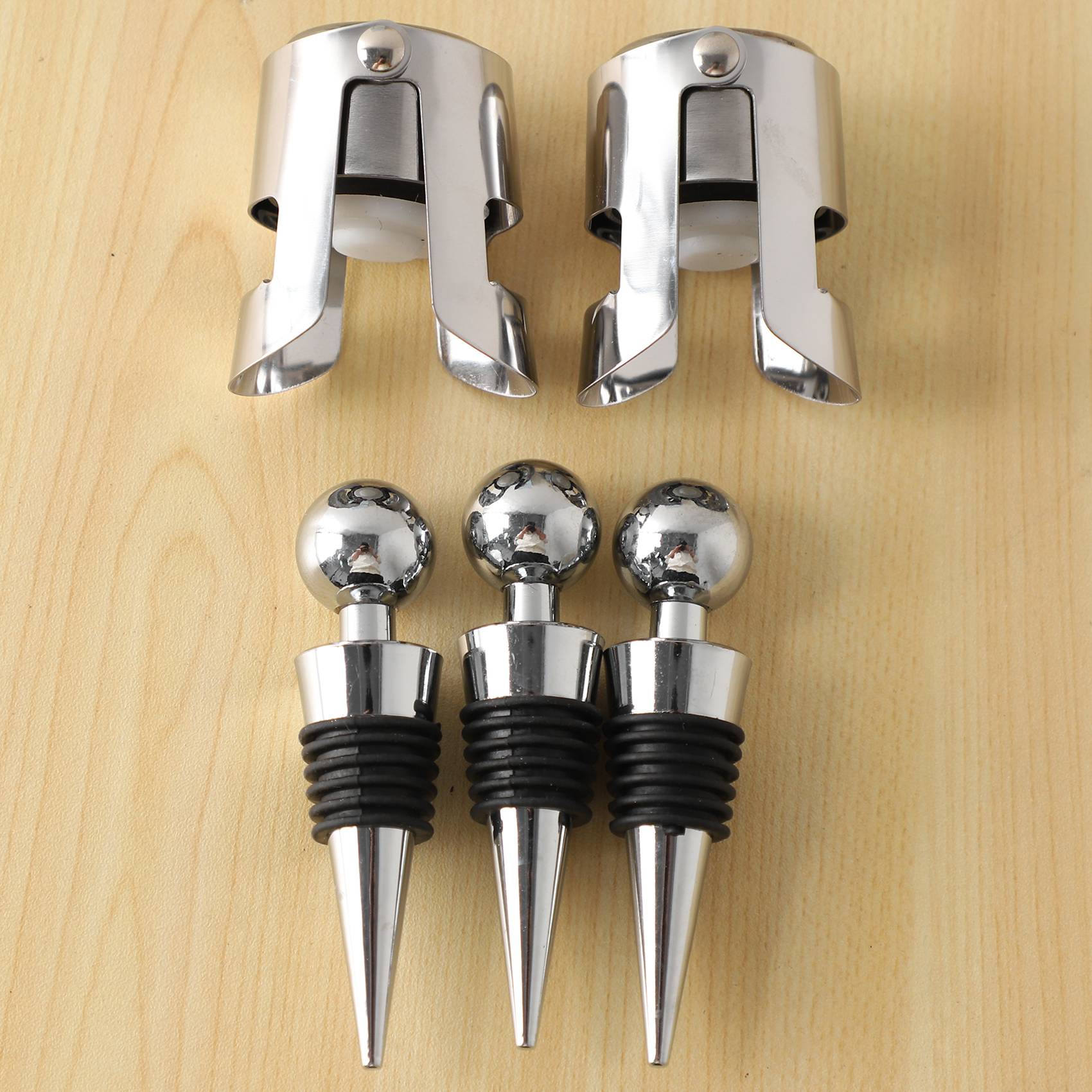J1UL1N Wine Champagne Bottle S - đánh giá và giá Wine Stopper Vacuum