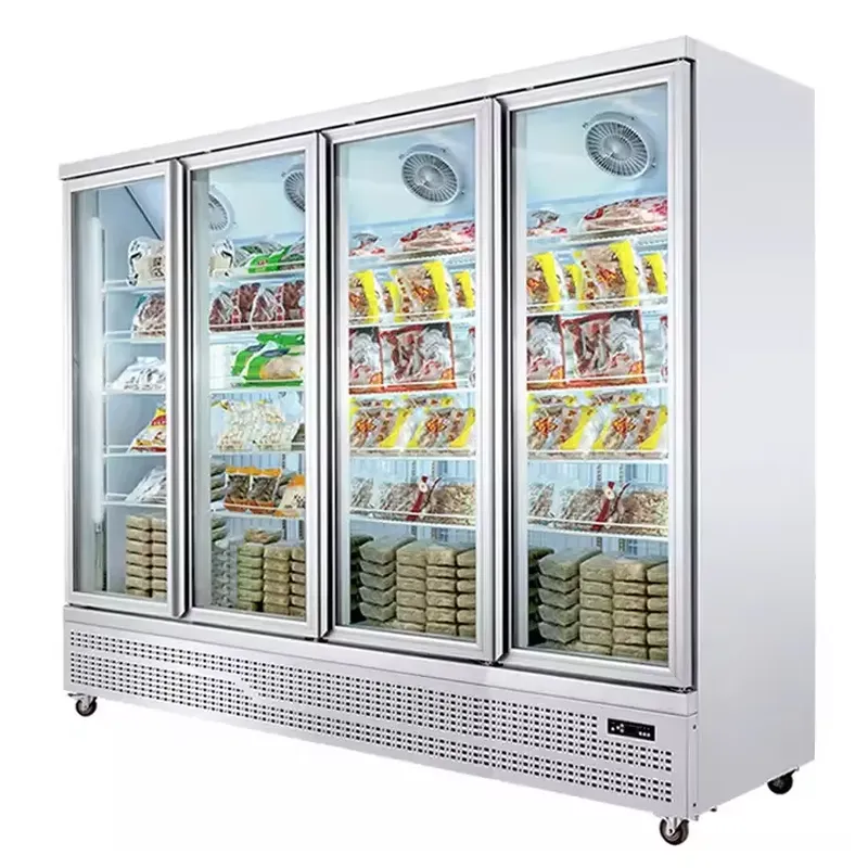 Custom Glass Door Home and Bar - đánh giá và giá Wine Beer Fridge Cabinet