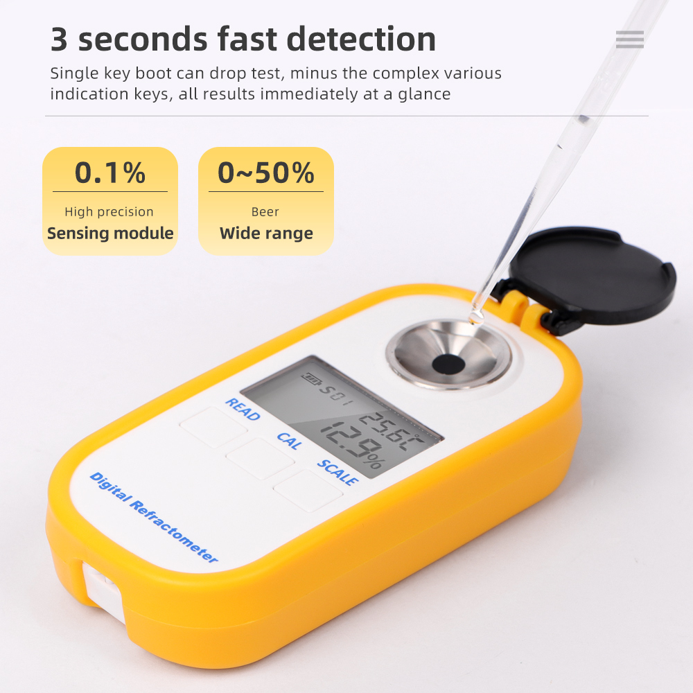 Digital Alcohol Refractometer  - đánh giá và giá Wine To Beer Alcohol