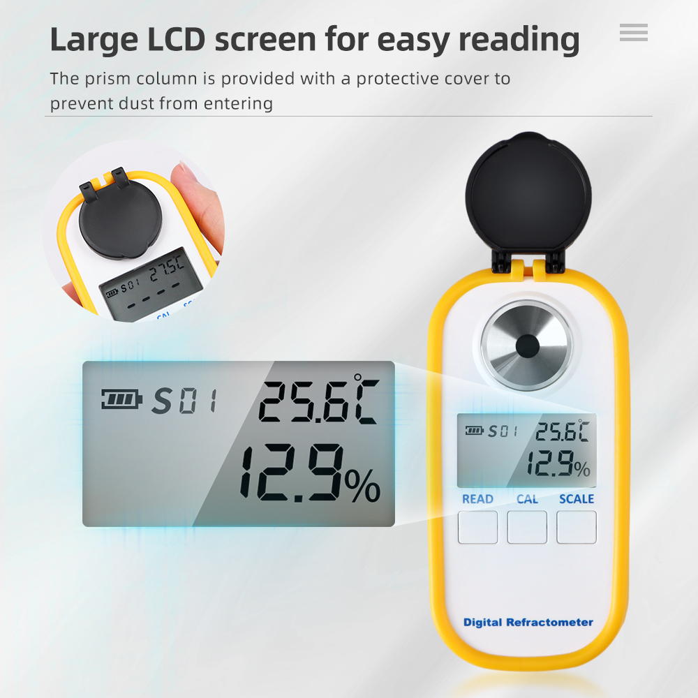 Digital Alcohol Refractometer  - đánh giá và giá Wine To Beer Alcohol