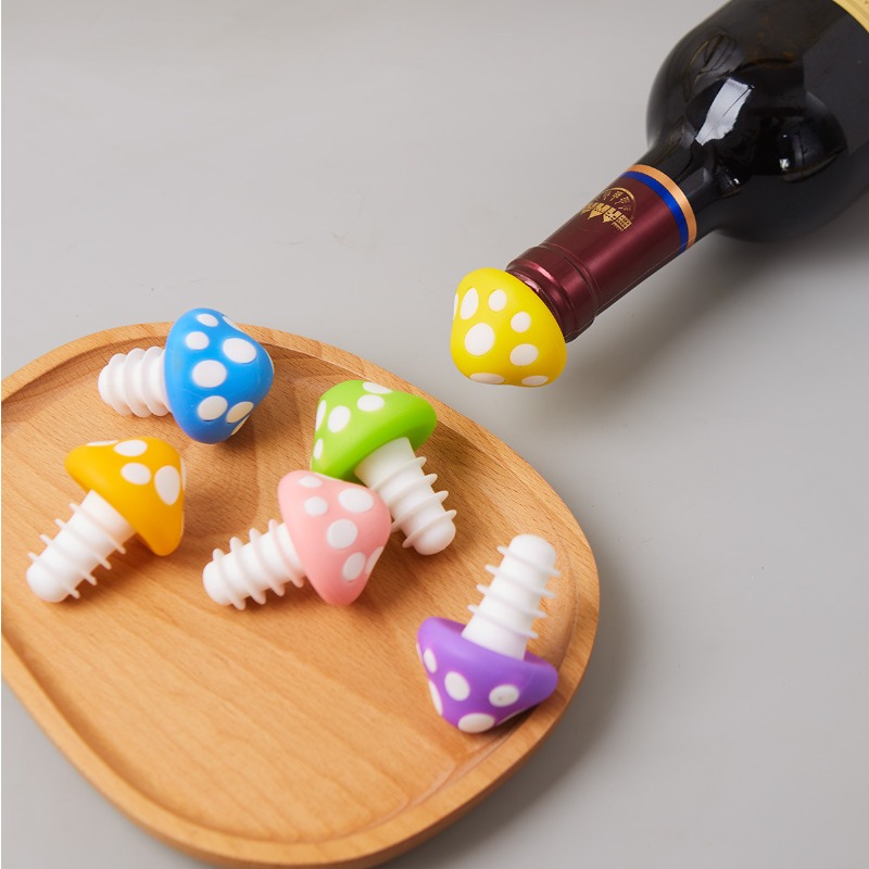 Hot Silicone Mushroom Wine Sto - đánh giá và giá Wine Beer Champagne
