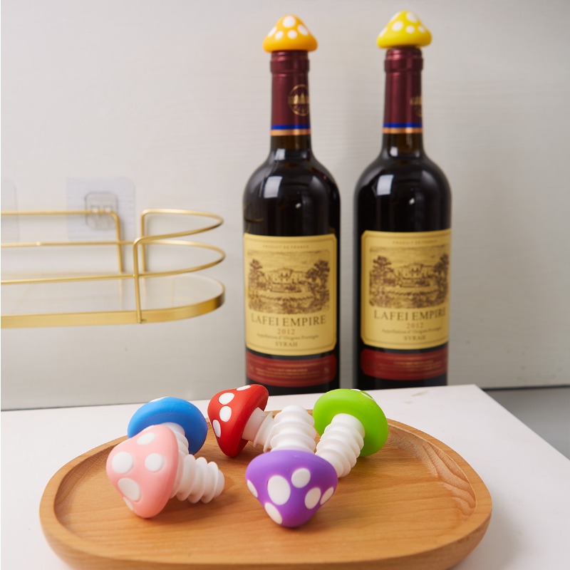 Hot Silicone Mushroom Wine Sto - đánh giá và giá Wine Beer Champagne