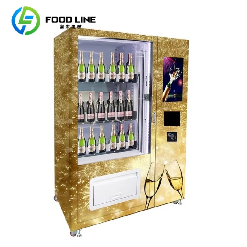 Custom Cold Beer Vending Machi - đánh giá và giá Wine To Beer Alcohol