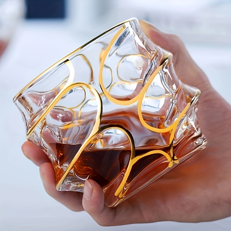 Whiskey Glass Tumbler Golden L - đánh giá và giá Whisky Beer And Wine
