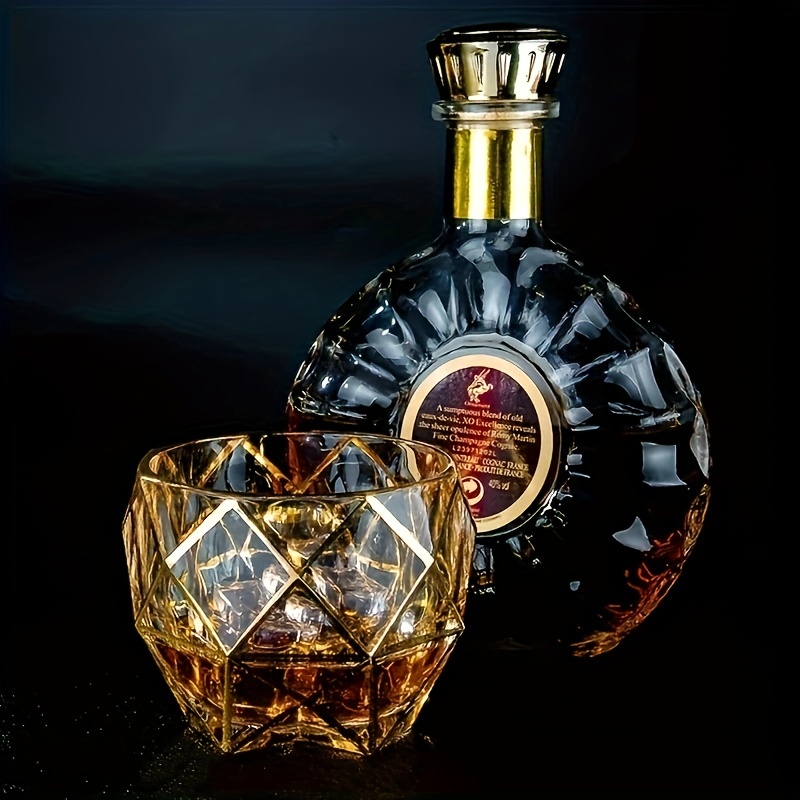 Whiskey Glass Tumbler Golden L - đánh giá và giá Whisky Beer And Wine