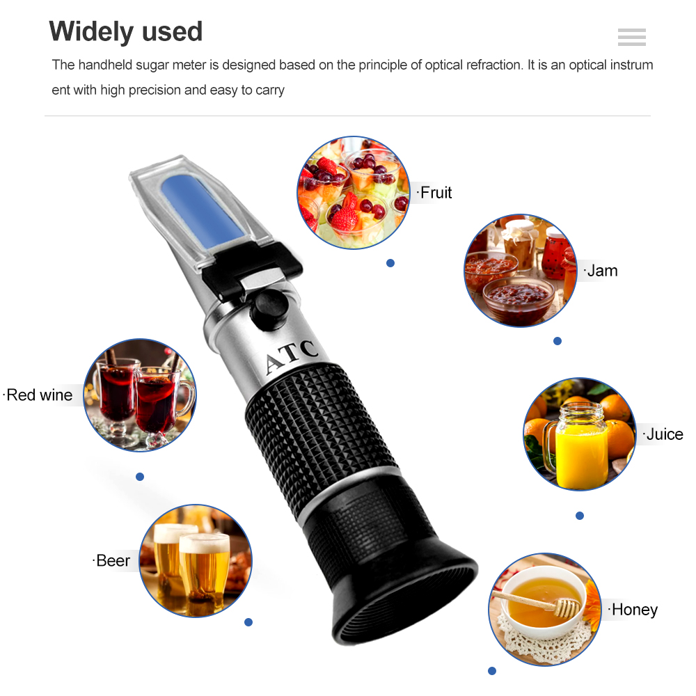 2 in 1 Handheld Alcohol Brix R - đánh giá và giá Wine To Beer Alcohol