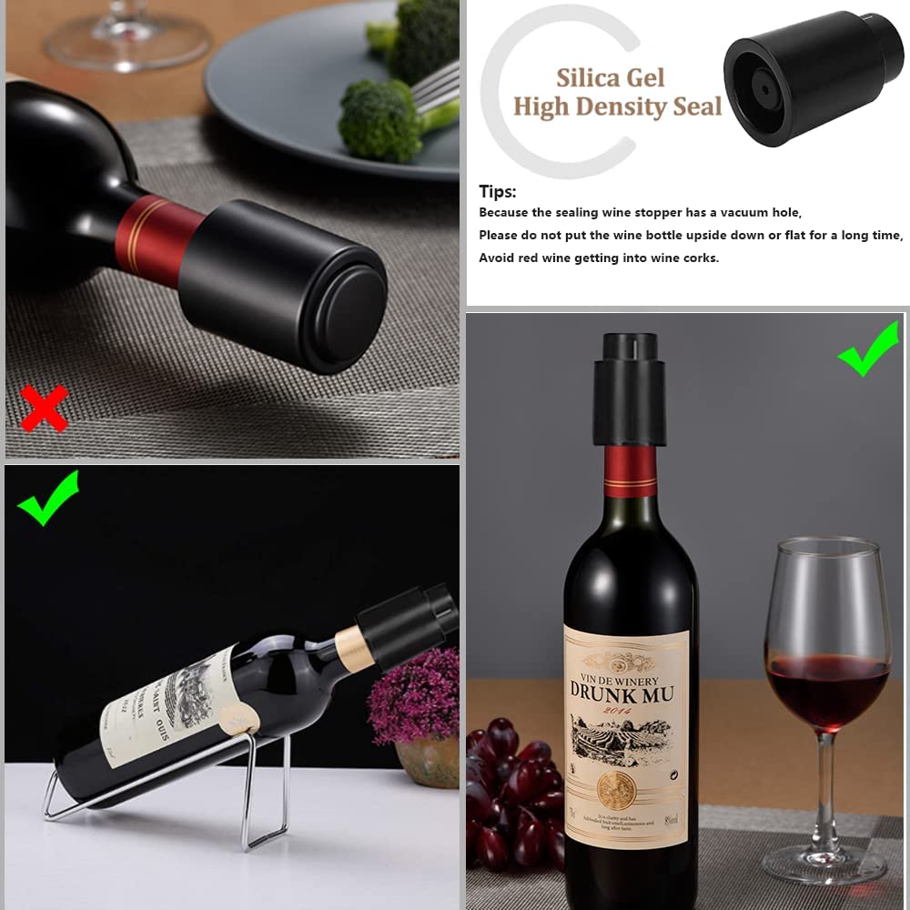 Vacuum Wine Bottle Stopper Sea - đánh giá và giá Wine Stopper Vacuum