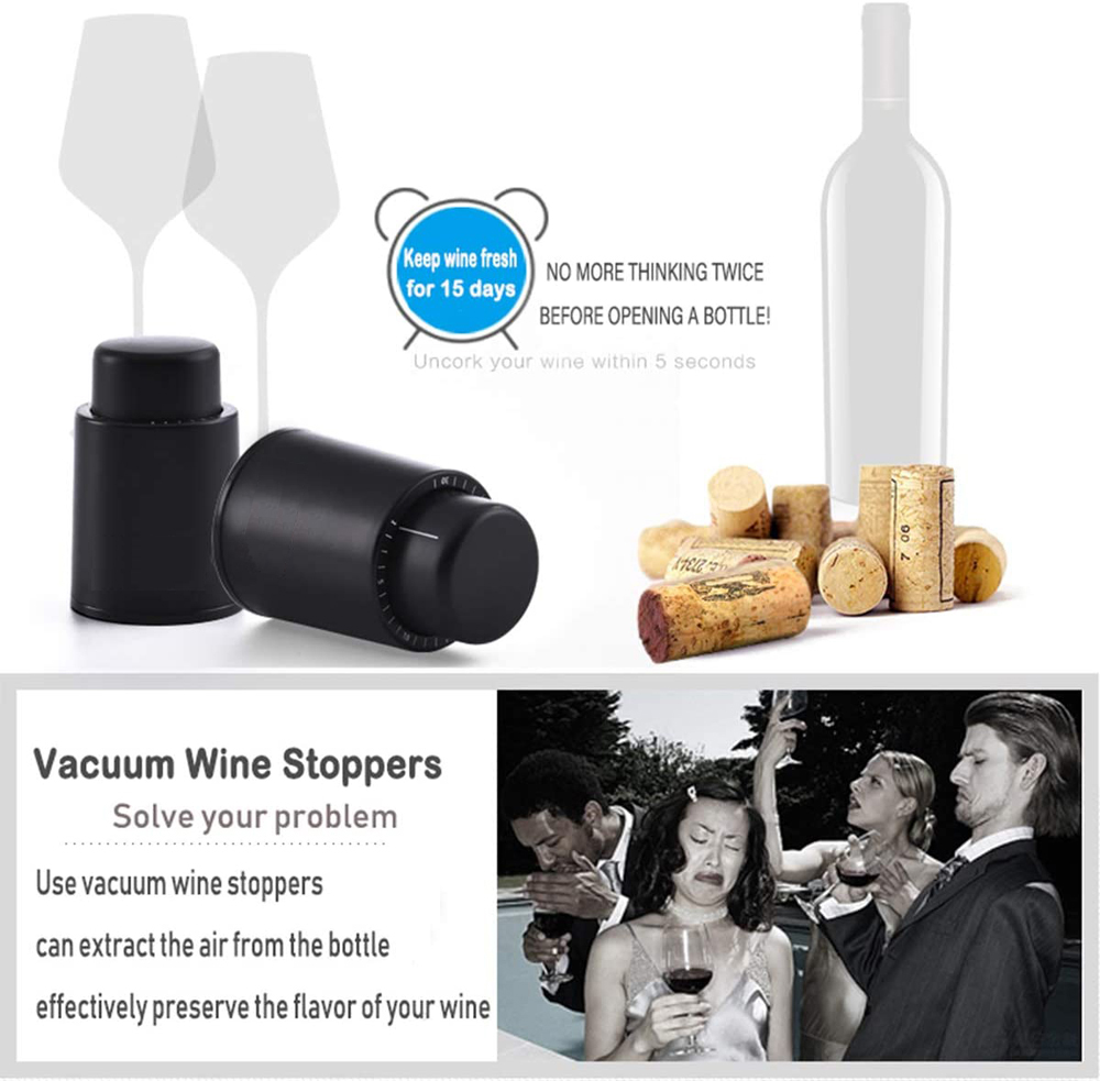 Vacuum Wine Bottle Stopper Sea - đánh giá và giá Wine Stopper Vacuum
