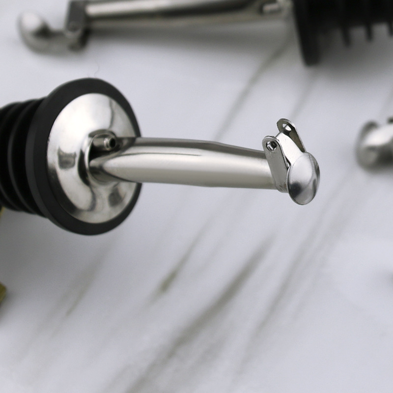 Premium Steel Drink Pourer wit - đánh giá và giá Wine Beer Champagne