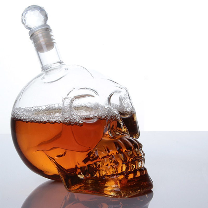 Creative Skull Head Decanter C - đánh giá và giá Whisky Beer And Wine