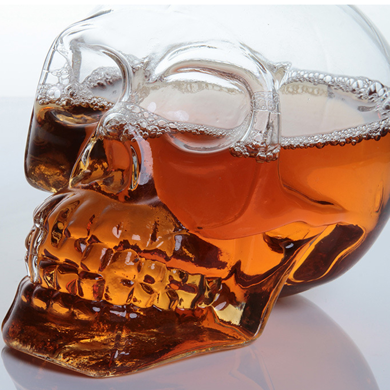 Creative Skull Head Decanter C - đánh giá và giá Whisky Beer And Wine