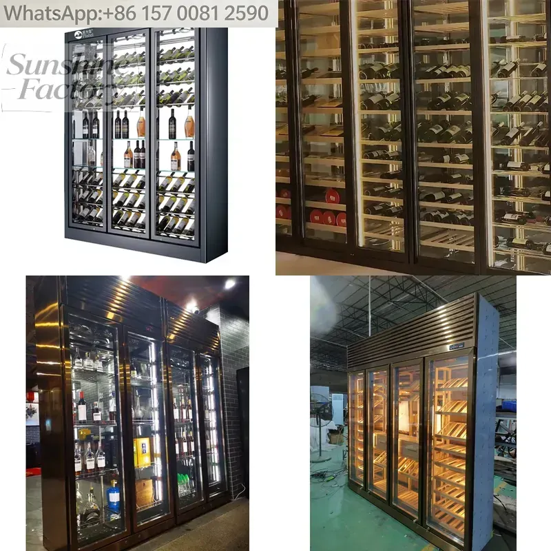 Electric 3 Glass Door Single-T - đánh giá và giá Wine Beer Fridge Cabinet