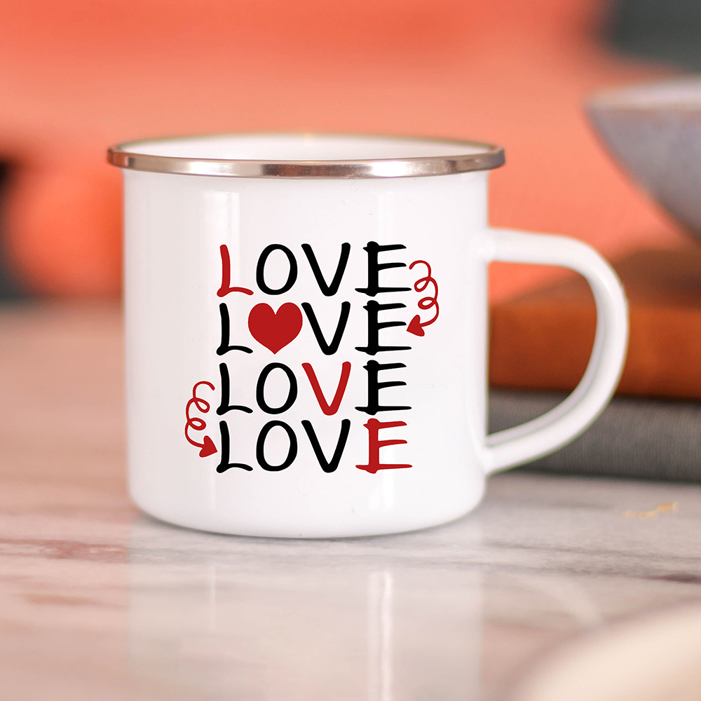 Bride Bridegroom Creative Enam - đánh giá và giá Wine Beer Coffee