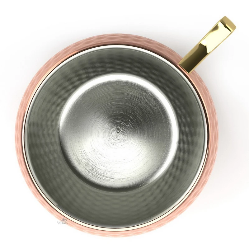 8pcs Hammered Moscow Mule Copp - đánh giá và giá Wine Beer Coffee