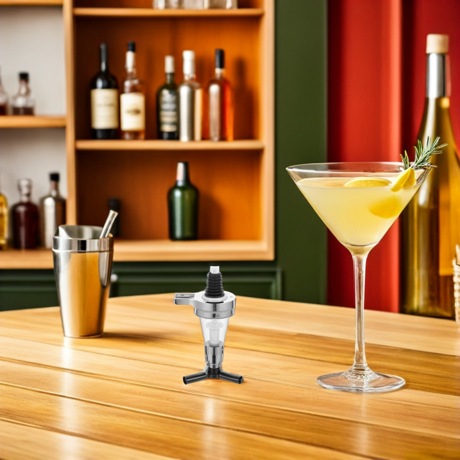 Wall Mounted Spirit Dispenser  - đánh giá và giá Spirit Measure Jigger
