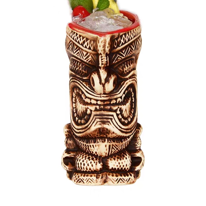 400ml  Hawaii Tiki Mugs Cockta - đánh giá và giá Wine Beer Coffee