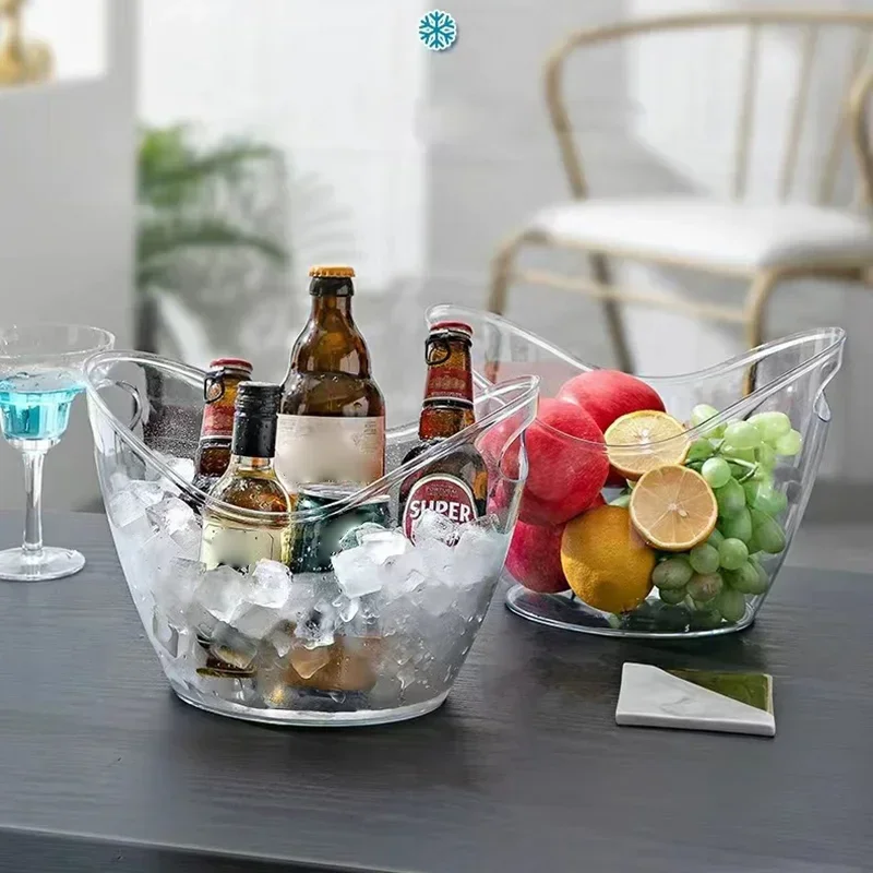 4/8L Ice Bucket Transparent Ic - đánh giá và giá Wine Beer Champagne