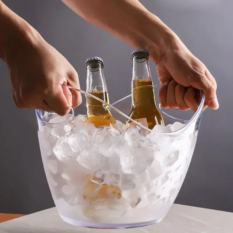 4/8L Ice Bucket Transparent Ic - đánh giá và giá Wine Beer Champagne