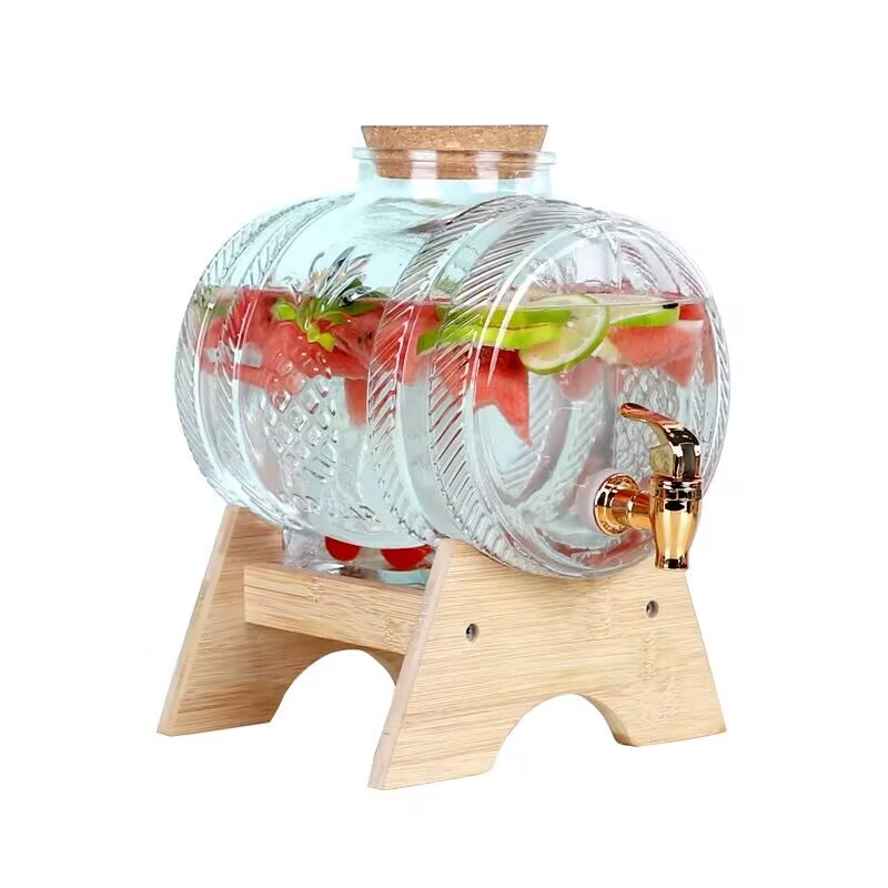 1L Glass Whiskey Barrel Wine B - đánh giá và giá Wine To Beer Alcohol