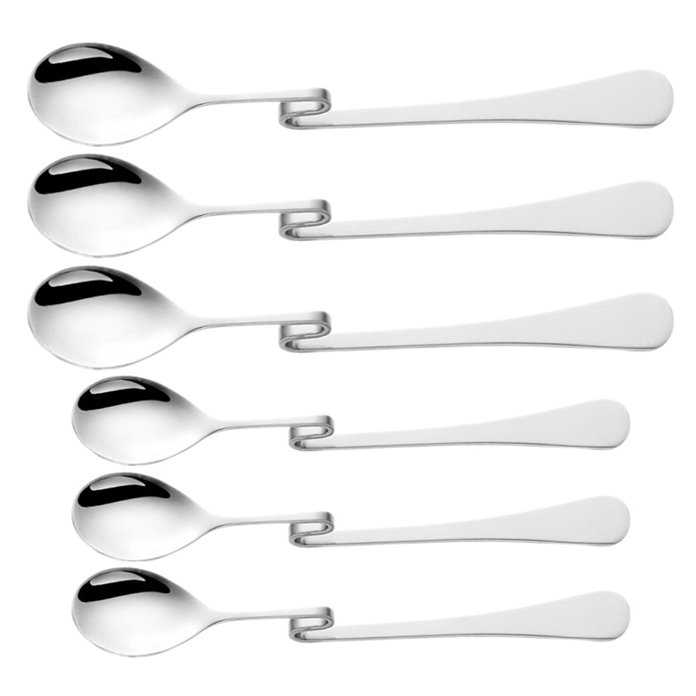 6Pcs Stainless Steel S Shape D - đánh giá và giá Bar Spoon Twisted