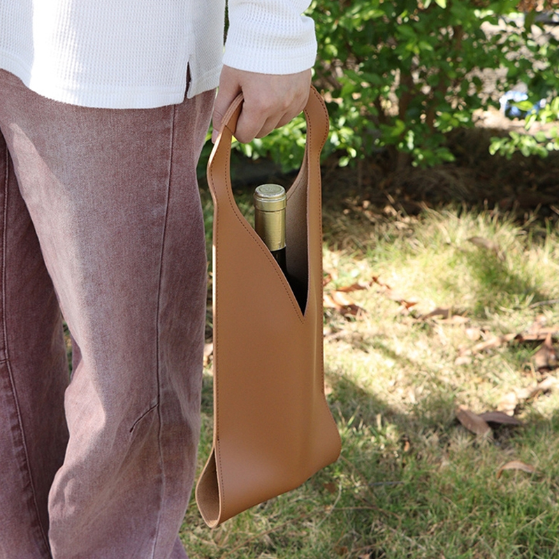 Reusable Double Layer Leather  - đánh giá và giá Wine Beer Champagne