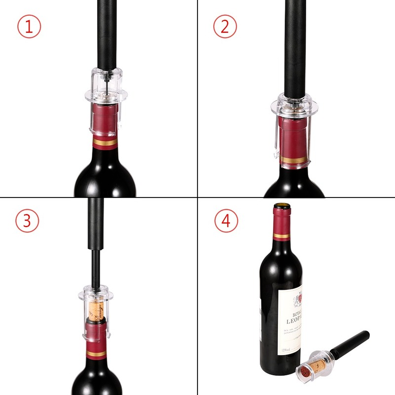 Air Pump Wine Bottle Opener Ai - đánh giá và giá Wine Stopper Vacuum