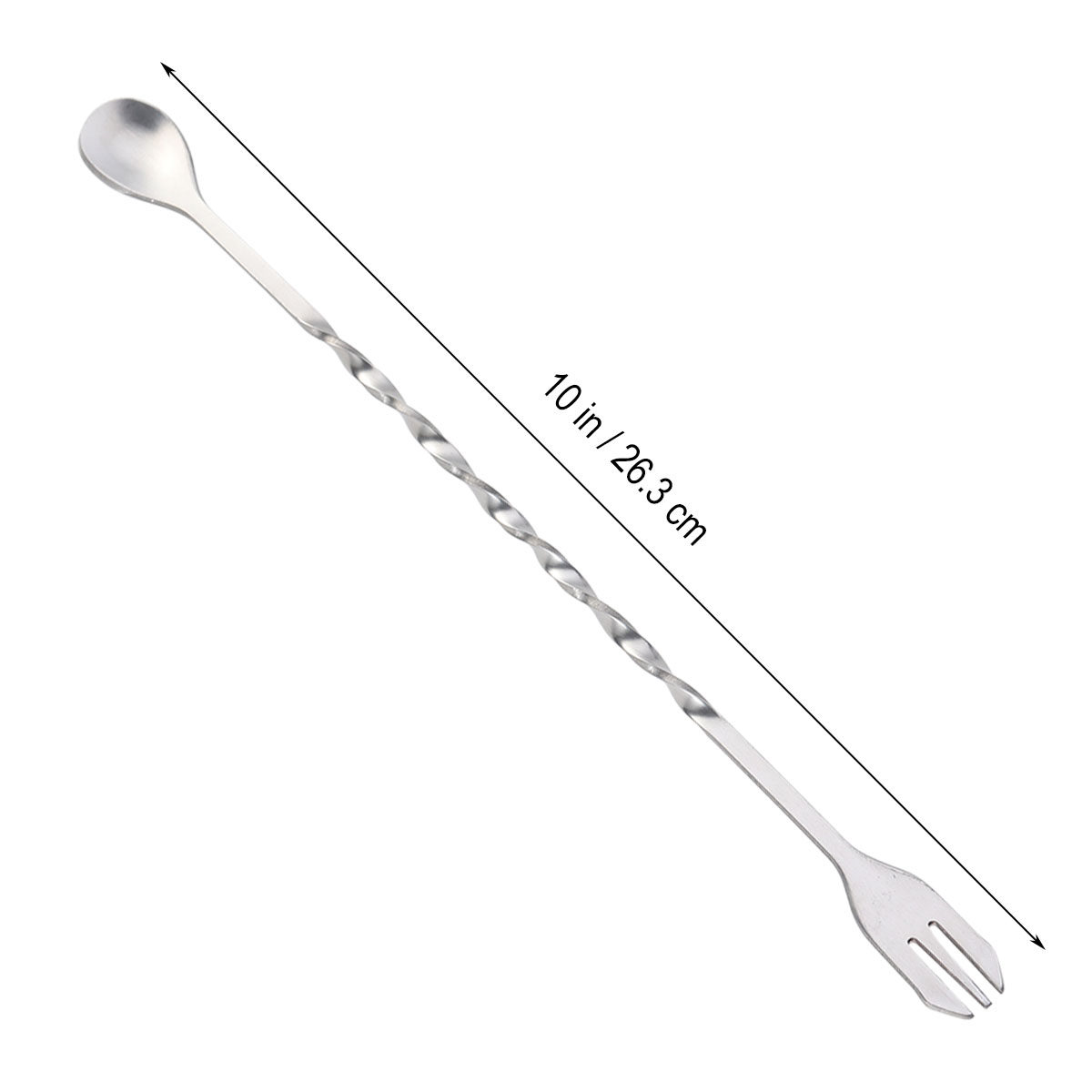Stainless Steel Cocktail Pick  - đánh giá và giá Bar Spoon Twisted