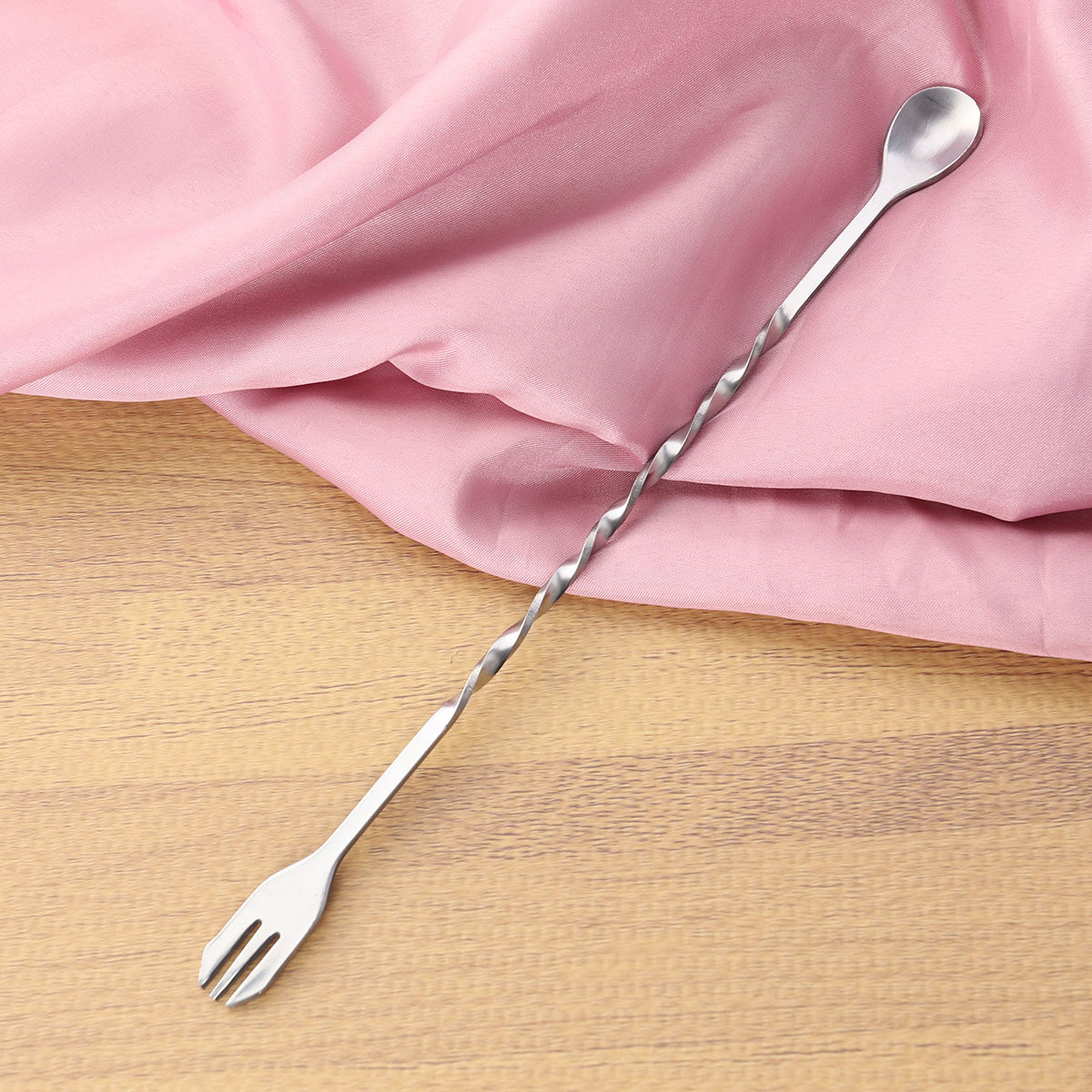 Stainless Steel Cocktail Pick  - đánh giá và giá Bar Spoon Twisted